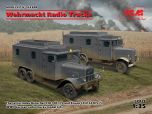 ICM 1/35 Wehrmacht Radio Trucks Diorama Set # DS3509