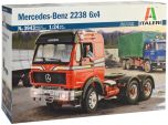 Italeri 1/24 Mercedes-Benz 2238 6x4 SUPER DECALS FOR 2 VERSIONS # 3943