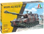 Italeri 1/35 M109/A2-A3-G with Rubber Tracks # 6589