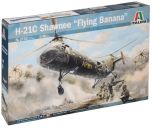 Italeri 1/48 Piasecki H-21 Flying Banana (100% new Moulds) # 2733