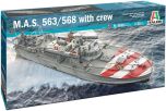 Italeri 1/35 M.A.S. 563/568 with crew # 5626