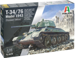 Italeri 1/35 Soviet T-34/76 Model 43 # 6570