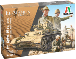 Italeri 1/35 Pz.Kpfw. IV Ausf.F1/F2/G with Afrika Korps Infantry # 6593