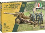 Italeri 1/72 15cm Field Howitzer /10.5cm Gun # 7082