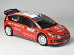 IXO Collections 1/8 Citroën C4 WRC 2008 Red # IXCCC4FK