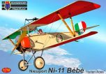 Kovozavody Prostejov 1/72 Nieuport Nie-11 Bebe 'Italian Aces' # 72450