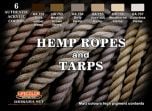 LifeColor Hemp Ropes and Tarps set (22ml x 6) # CS28