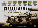  LifeColor Israeli Army Vehicles & Uniforms Set (22ml x6) # CS32