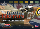 LifeColor Battle of Britain RAF Set (22ml x 6) # LC-CS35