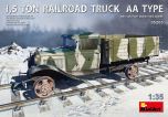 Miniart 1/35 5 Ton Railroad Truck AA Type # 35265