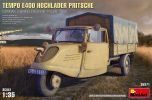 Miniart 1/35 Tempo E400 Hochlader Pritsche 3 Wheeler # 35371