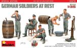 Miniart 1/35 German Soldiers at Rest (Spec Edition) # 35378