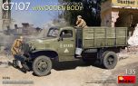 Miniart 1/35 G7107 1,5t 4×4 Cargo Truck w/t Wooden Body # 35386