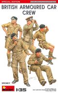 Miniart 1/35 British Arrmoured Car Crew, Special Edition # 35387