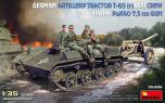 Miniart 1/35 German Tractor T-60(r) w/ PaK40 Gun & Crew # 35395