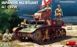 Miniart 1/35 Japanese M3 Stuart With Crew # 35454