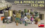 Miniart 1/35 Oil & Petrol Cans 1930-40s # 35595