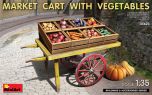 Miniart 1/35 Market Cart With Vegetables # 35623