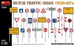 Miniart 1/35 Dutch Signs 1930-1940's # 35661