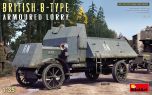 Miniart 1/35 WWI British B-Type Armoured Lorry # 39006