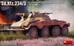 Miniart 1/35 Sd.Kfz.234/3 Schwerer Panzerspahwagen Stummel # 53001