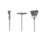 Rotacraft 3 Pce Assorted Steel Brushes # 2700