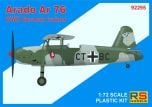 RS Models 1/72 Arado Ar-76 Light Fighter # 92295