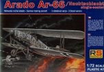 RS Models 1/72 Arado Ar-66 Nachschlacht Single-Seater # 92063