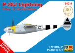 RS Models 1/72 Lockheed P-38J LO D-Day "Wrangler" # 94031