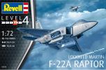 Revell 1/72 Lockheed-Martin F-22A Raptor # 03858