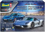 Revell 1/24 Gift Set - Porsche Panamera and Porsche 918 Spyder # 05681 