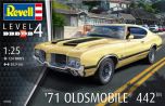 Revell 1/24 71 Oldsmobile 442 Coup Model Set # 67695