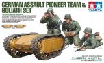 Tamiya 1/35 German Assault Pioneer Team & Goliath Set # 35357