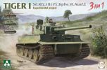 Takom 1/35 German Army WWII Tiger I "Experimental Project" Heavy Tank # 02192