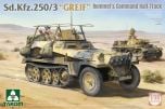 Takom 1/35 German Army Sd.Kfz.250/3 "Greif" Rommel's WWII Half-Track Vehicle # 02194