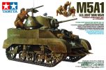 Tamiya 1/35 U.S. LIGHT TANK M5A1 PURSUIT SET # 35313 - Plastic Model Kit