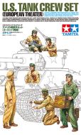 Tamiya 1/35 US Tank Crew Set - European Theater # 35347- Plastic Model Figures