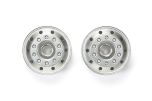 Tamiya 1/14 Metal Plated Front Wheels # 56517