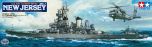 Tamiya 1/350 US Battleship BB-62 New Jersey # 78028 - Plastic Model Kit