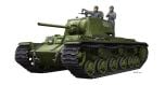 Trumpeter 1/35 Soviet KV-1 1942 Simplified Turret Tank with Tank Crew # 09597