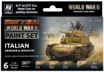 Vallejo Model Color Set WWII Italian Armour & Infantry # 70209