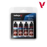 Vallejo Game Color Set Blue Colours (x4) # 72376