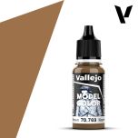 Vallejo 18ml Model Color Mustard Brown Acrylic Modelling Paint # 769