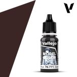 Vallejo 18ml Model Color Dark Rust Acrylic Modelling Paint # 771