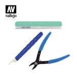 Vallejo Tools Plastic Models Preparation Tool Kit # T11002