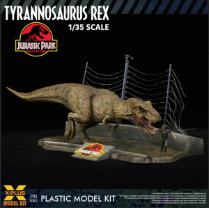 X-Plus 1/35 Jurassic Park Tyrannosaurus Rex # 200364CP