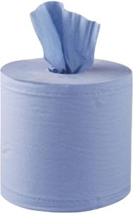 Lucart Hygiene Blue Centre Feed Roll Single # 861154-1