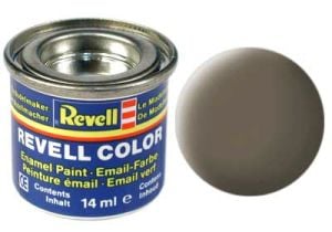 Revell 14ml Olive Brown Matt enamel paint # 86