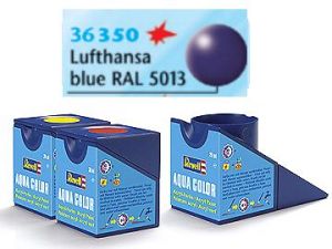 Revell Aqua Color - dark blue, silk # 350