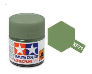 Tamiya 10ml Cockpit Green (IJN) acrylic paint # XF-71